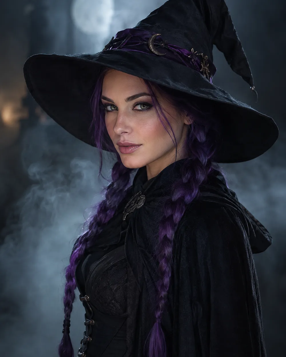 Midnight turn Halloween AI video preset